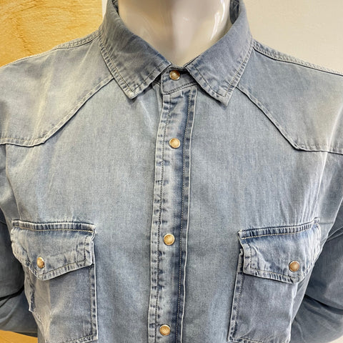 Image of Camicia denim chiaro Telamira