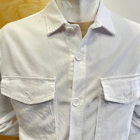 Image of Giacca camicia bianca Telamira