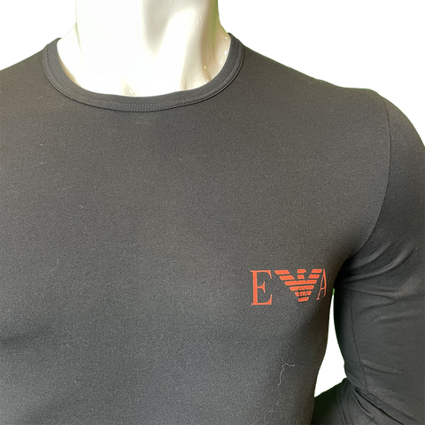 Image of maglia emporio armani torino stretta fitted uomo