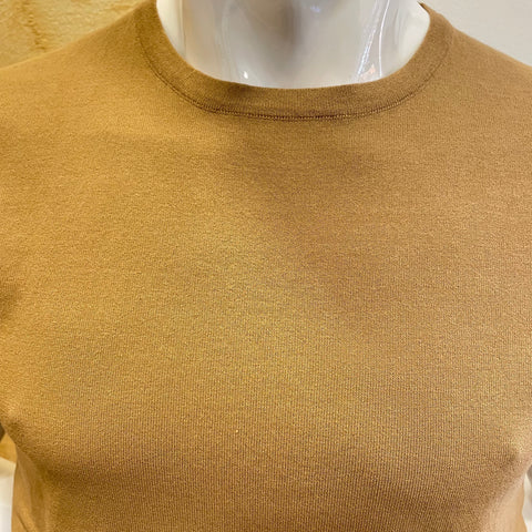 Image of Maglia in filo camel Griffai
