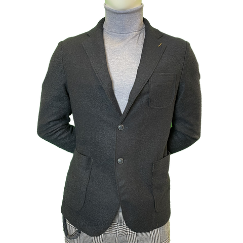 Image of Giacca Taglio Vivo blu OVER-D