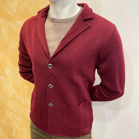 Image of Giacca maglia merino Vanity Collection