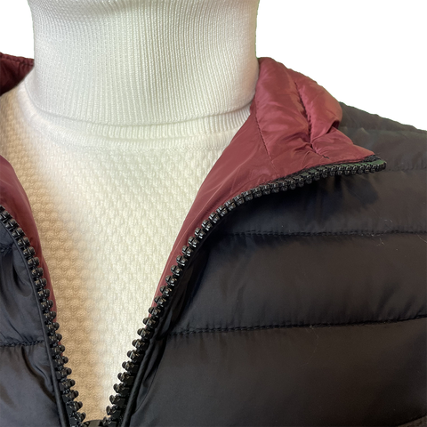 Image of Piumino Smanicato nero OVER-D