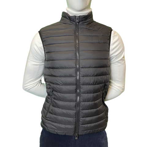 Image of Piumino Smanicato nero OVER-D