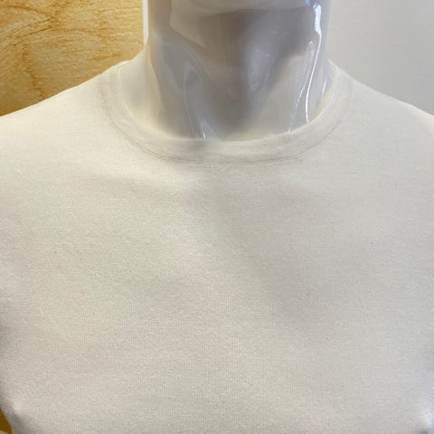 Image of Maglia in filo bianca Griffai