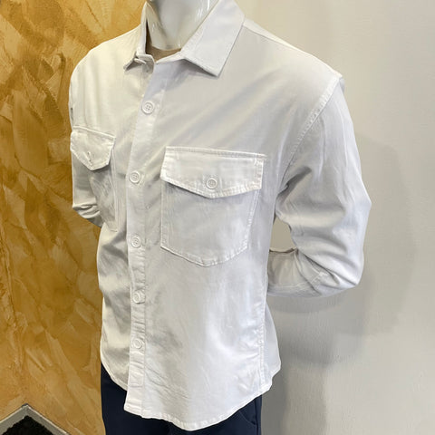 Image of Giacca camicia bianca Telamira