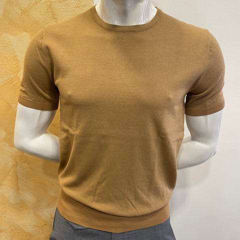 Image of Maglia in filo camel Griffai