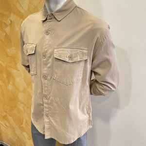 Giacca camicia beige Telamira