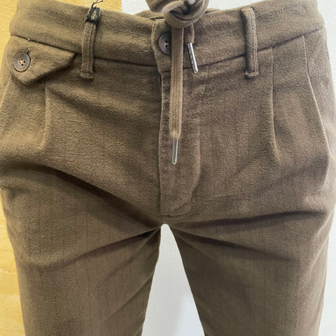 Image of Pantalone fustagno riga Vanity Collection