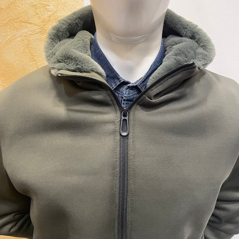 Image of Giubbino con pelliccia GRIFFAI