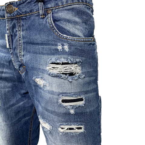 Image of Jeans uomo WHY NOT BRAND strappi Torino