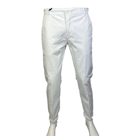 Image of Pantalone Chinos Bianco GRIFFAI uomo Torino