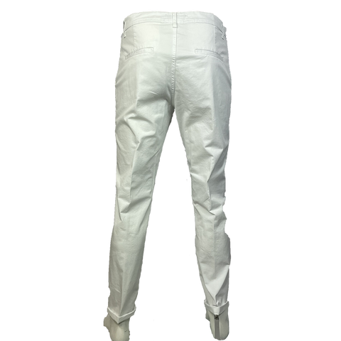 Image of Pantalone Chinos Bianco GRIFFAI uomo Torino