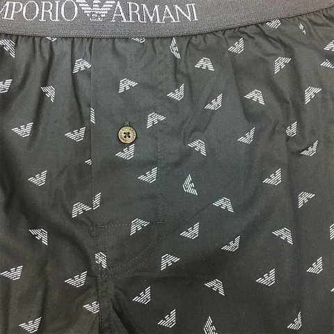Image of Boxer Blu Allover EMPORIO ARMANI