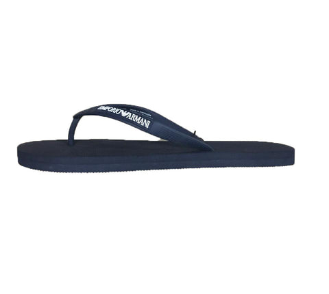 Image of Infradito uomo mare Emporio Armani shop online blu piscina spiaggia Torino