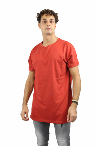 Image of T-shirt over-d uomo maglietta girocollo personalizzate abbigliamento online oversize arancione adidas gucci levis maschile magliette Torino Milano Como Brescia Verona Bologna Firenze Rimini Riccione Roma Napoli Catania Bari