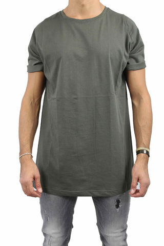 Image of T-shirt over-d uomo maglietta girocollo personalizzate abbigliamento online oversize verde adidas gucci levis maschile magliette Torino Milano Como Brescia Verona Bologna Firenze Rimini Riccione Roma Napoli Catania Bari