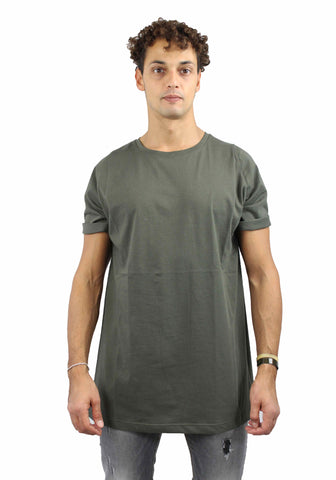 Image of T-shirt over-d uomo maglietta girocollo personalizzate abbigliamento online oversize verde adidas gucci levis maschile magliette Torino Milano Como Brescia Verona Bologna Firenze Rimini Riccione Roma Napoli Catania Bari