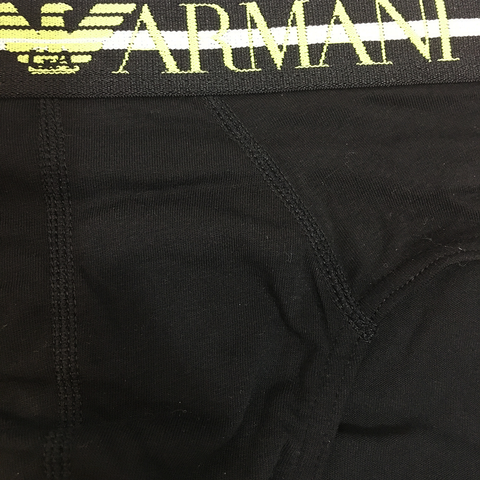 Image of Slip 3 Pack Nero EMPORIO ARMANI