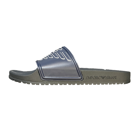 Image of Ciabatte uomo EMPORIO ARMANI fascia Blu Torino