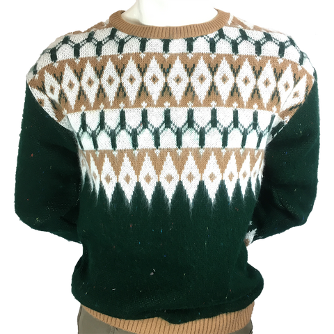 Image of Pullover Fantasia Verde OVER-D