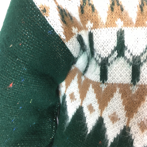 Image of Pullover Fantasia Verde OVER-D