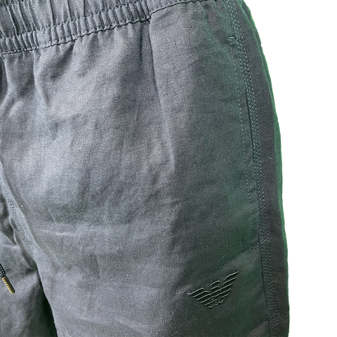 Image of Pantaloncini in Lino EMPORIO ARMANI bermuda uomo Torino