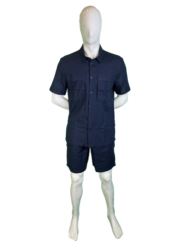 Image of Pantaloncini in Lino EMPORIO ARMANI bermuda uomo Torino