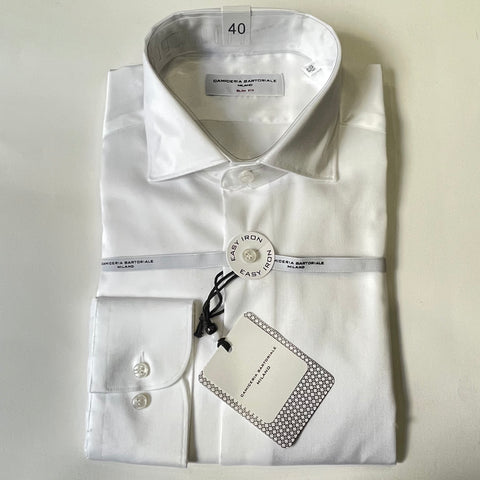 Image of Camicia bianca No Stiro sartoriale