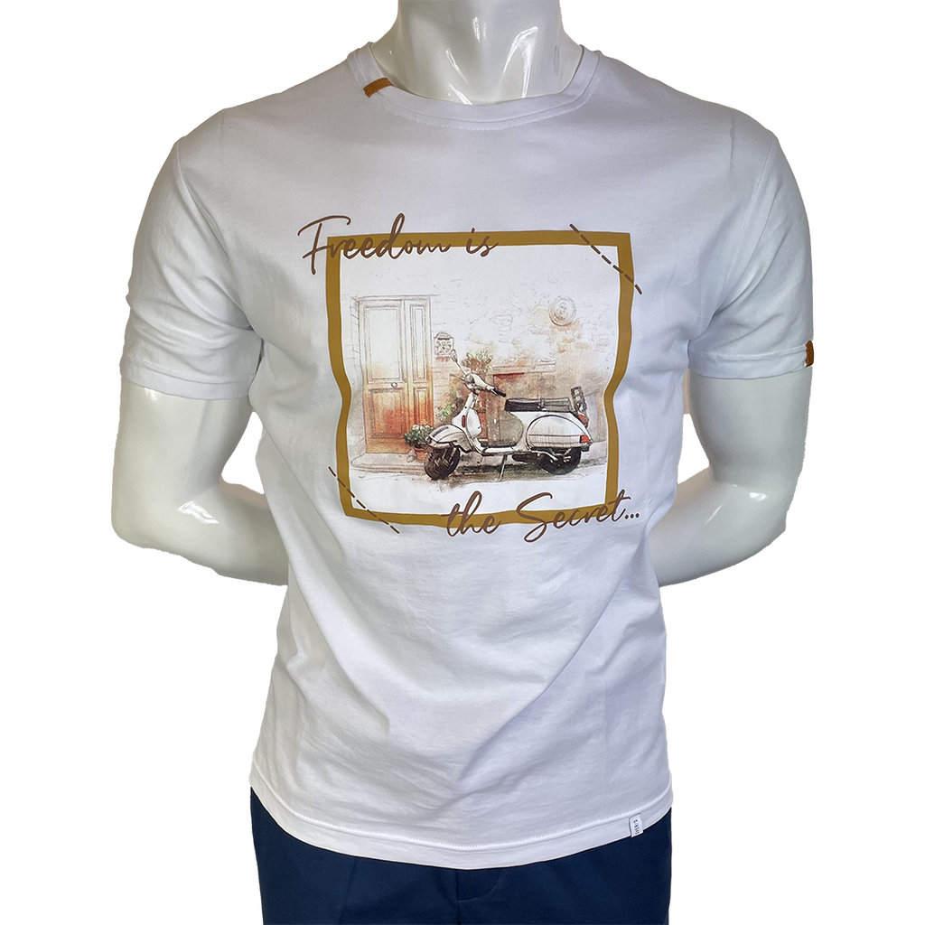 T-Shirt OVER-D uomo Torino vespa