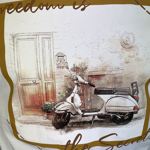 Image of T-Shirt OVER-D uomo Torino vespa