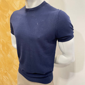 Maglia in filo blu OverD