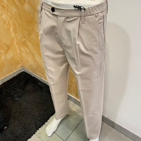 Image of Pantalone palazzo beige Telamira