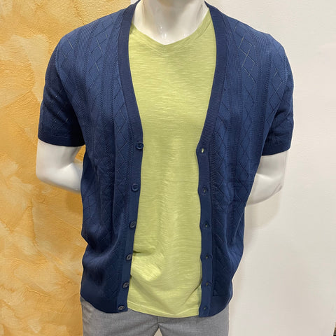 Image of Cardigan blu Telamira