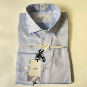 Camicia cielo No Stiro sartoriale