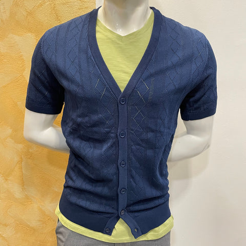 Image of Cardigan blu Telamira