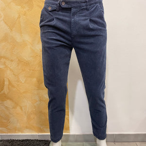 Pantalone velluto costa larga Vanity Collection