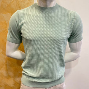 Maglia in filo menta Vanity Collection