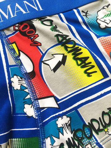 Image of Slip uomo Emporio Armani intimo online colorato mutande cartoon cofanetto regalo Torino