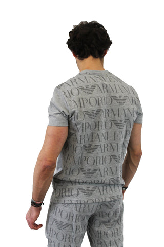 T-Shirt EMPORIO ARMANI girocollo grigio