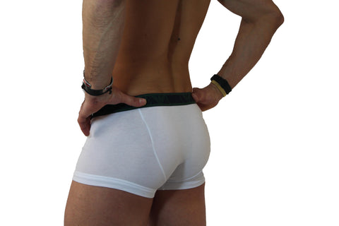 Image of Emporio Armani intimo uomo online 2 pack underwear boxer parigamba blu bianco torino