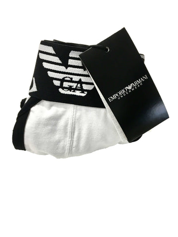 Image of Slip Emporio Armani intimo uomo shop online underwear mutande bianco Torino