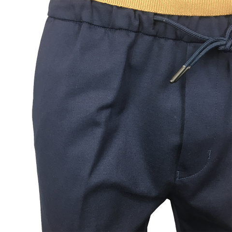 Image of Pantalone con Coulisse blu Over-D