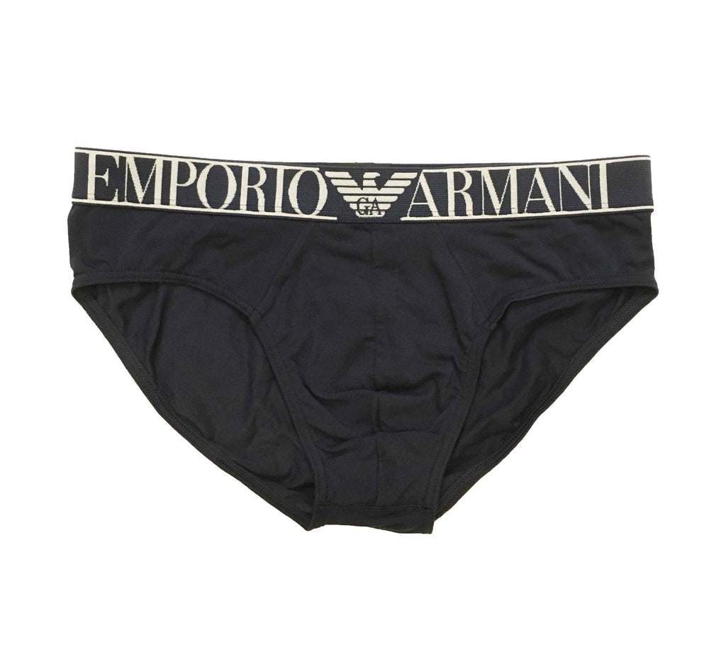Slip uomo Emporio Armani intimo online shop underwear briefs mutande bi pack blu azzurro
