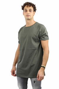 T-shirt OVER-D oversize verde