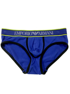 Slip Emporio Armani intimo uomo shop online underwear mutande blu elettrico Torino