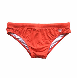 Slip uomo Emporio Armani mare costumi da bagno rosso fluo piscina shop online Torino