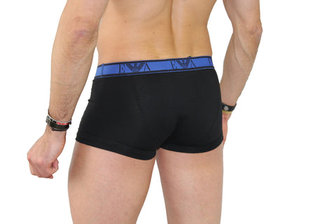 Image of Emporio Armani intimo uomo abbigliamento offerta saldi online underwear boxer parigamba blu