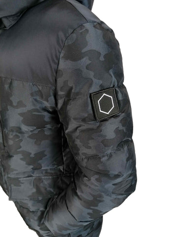 Parka Hox uomo giubbotto camouflage lungo giacca in piuma d'oca shop online impermeabile Torino