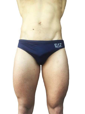 Image of slip uomo emporio armani mare costume da bagno blu piscina shop online torino